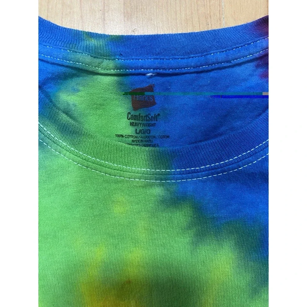 Brew Thru 40th Anniversary 2017 Men’s Large Long Sleeve Tie Dye Shirt